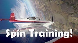 RV-7A Spin Training