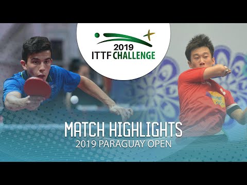 [2019 ITTF Paraguay Open] Zhang Kai vs Horacio Cifuentes  2019.9.14