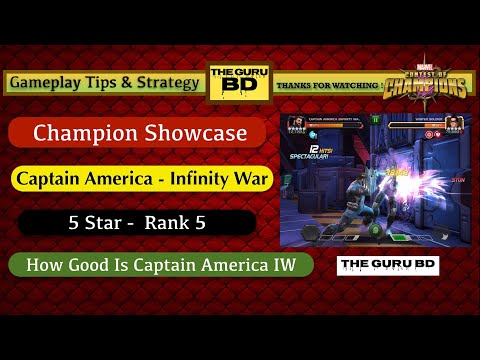 5 Star - Rank 5 Captain America Spotlight! MCOC