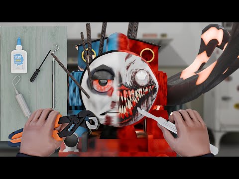 (ASMR)Transformation from Train Thomas to Choo Choo Charles(Parody)