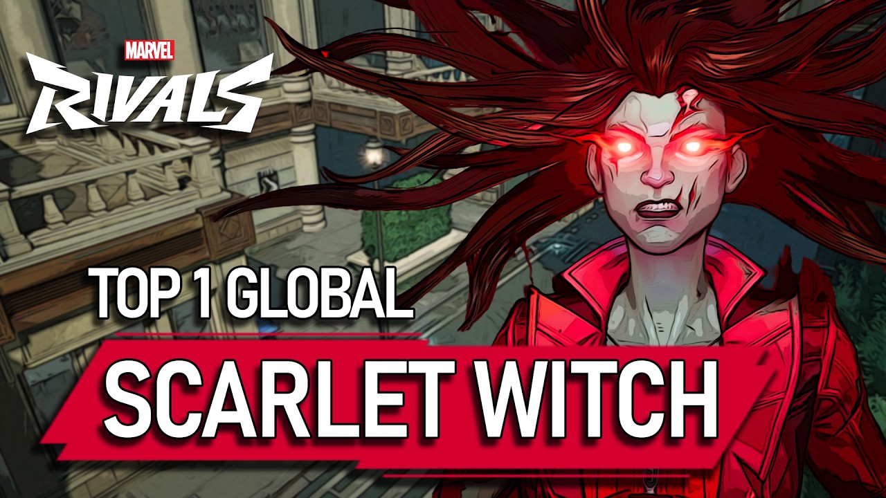 TOP 1 GLOBAL SCARLET WITCH ! dreglord - MARVEL RIVALS PRO