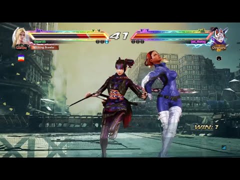 TEKKEN 7 - Nina (Me) Versus Kunimitsu (Just_4funing)