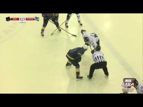 MOL222 MAC Budapest - Fehérvári Titánok   7:1 (1:1, 5:0, 1:0) - 1:0 2017.02.14