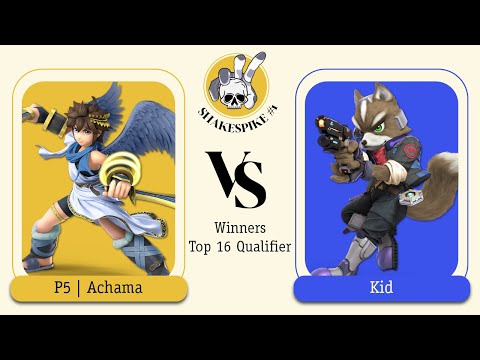 ShakeSpike #1 - Kid (Fox) vs Achama (Pit) - Winners Top 16 Qualifier