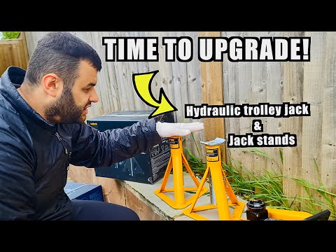 RANGE ROVER Hydraulic Trolley Jack & Jack Stand UPGRADE