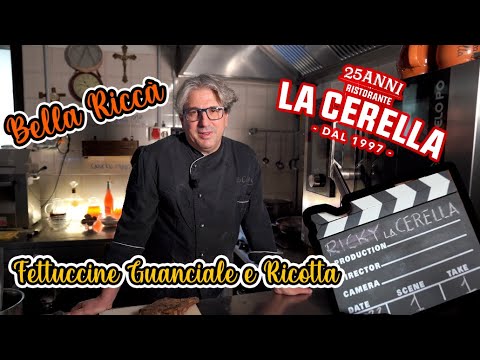 Fettuccine Ricotta e Guanciale