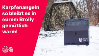 Karpfenangeln - Zeltheizung, gemütlich  warm - Tackle Clip 1