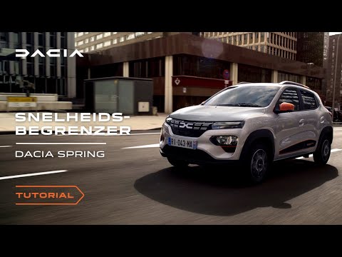 De nieuwe Dacia Spring - Snelheidsbegrenzer