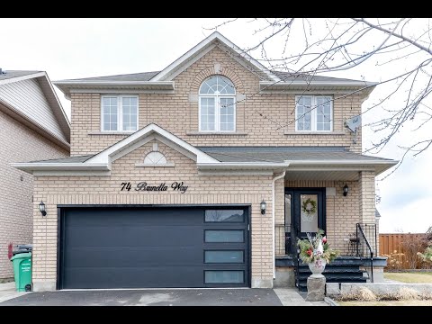 74 Brunetta Way Brampton Home for Sale - Real Estate Properties for Sale