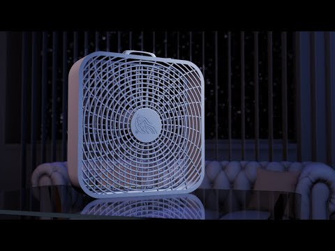 Box Fan White Noise for Sleep, Relaxation or Studying | 10 Hours