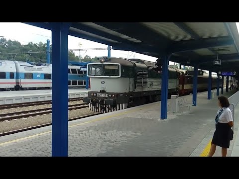 Beroun - R 1247 Otava v čele s 754 031-3. 29.8.2019