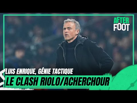 PSG : Luis Enrique génie tactique ? Le clash Riolo/Acherchour