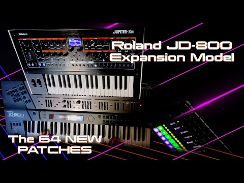 Roland JD-800 Expansion Model - The 64 new paches