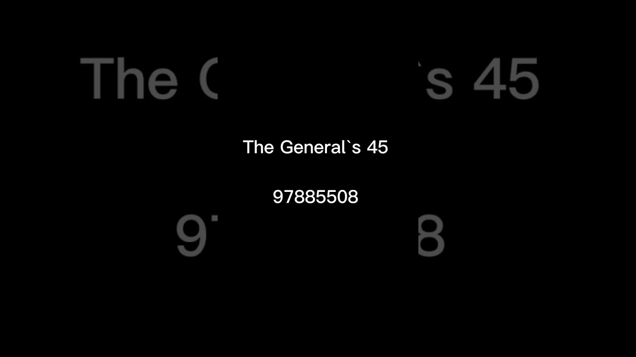 roblox gear id codes!