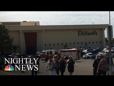 Shooting At Crowded Atlanta Mall Sparks Panic; 1 Injured | NBC Nightly News