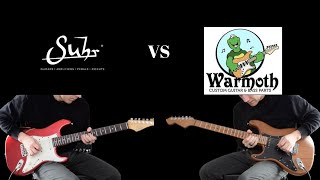 Video thumbnail for Suhr Classic Antique vs Warmoth Custom Strat by Brett McReynolds