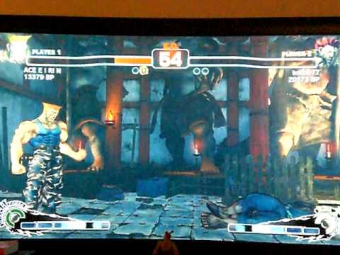 Tokido [Akuma] vs ACE・EIRIN [Guile] SUPER STREET FIGHTER 4 - Japanese Online Ranked Matches