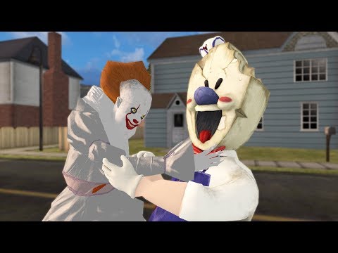 Ice Scream vs Aliashraf vs Pennywise funny animation part 108
