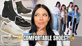 Walmart Fashion Haul | Fall Shoes Try-On : Trendy, Supportive & Affordable