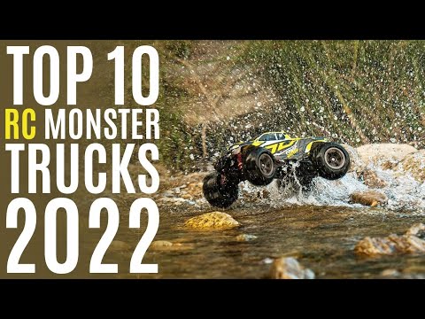Top 10: Best RC Monster Trucks of 2022 / Remote Control Car, Hobby RC Car, Electric Vehicle