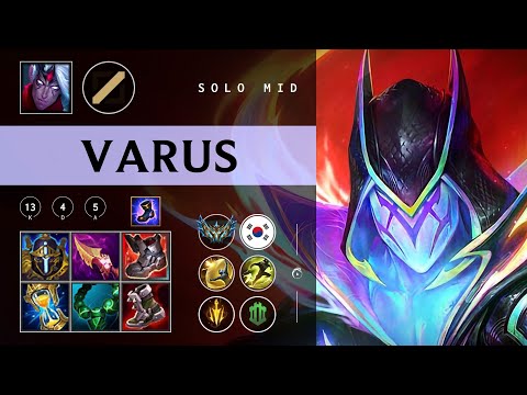Varus Mid vs Sylas - KR Challenger Patch 26.01