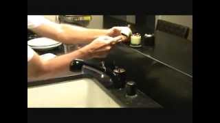 How to repair a leaking kitchen faucet...Part 1