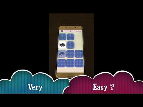 Picture Matching Memory Game video