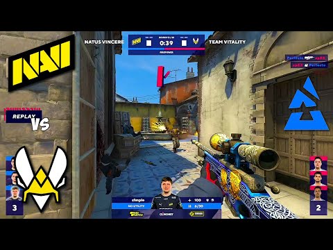 NAVI vs VITALITY. ФИНАЛ! BLAST Premier: Fall Finals 2021. ЛУЧШИЕ МОМЕНТЫ КС ГО. NAVI CS GO