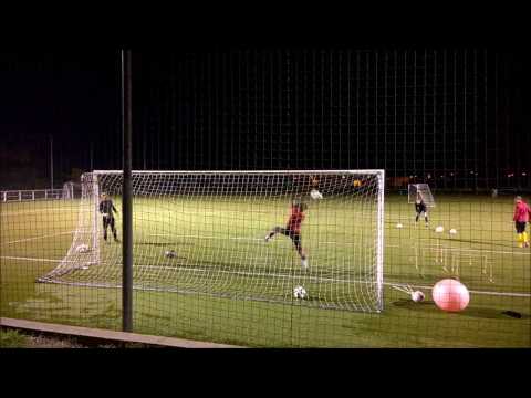 Goalkeeper training - FK Mohelnice 31 10 2016