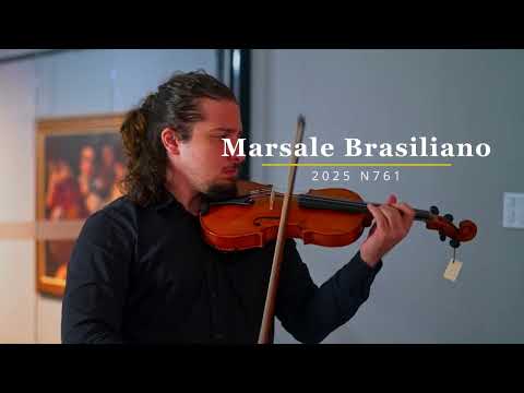 Vídeo de Violino Marsale Brasiliano 2025 Stradivari n761