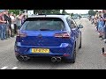 Tuning Cars Leaving Car Show! Audi R8, C63 AMG, M5 V10, Straight Pipes RS6 Avant, Huracan & More
