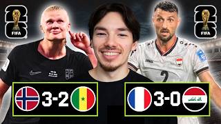 Norway's Huge Win, Haaland On Fire, Koulibaly Disasterclass, Iraq Fall To France | World Cup Recap
