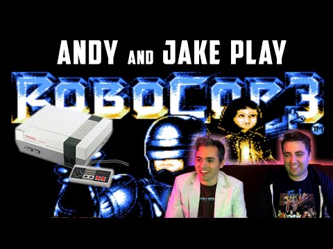 Playing RoboCop With Protector 101 - Robo Cop 3 NES