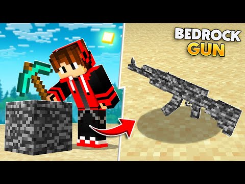 Minecraft, But I Can Craft SUPER OP Bedrock Tools !!!
