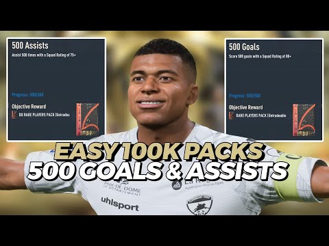 FIFA 23 How to get 2 Free 100K Packs (500 Goals & Assists)