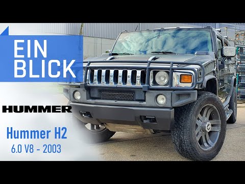 Hummer H2 2003 - Quadratisch, praktisch, gut? Was kann der US-Geländekoloss?