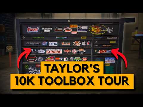 Inside a $10,000 Farm Mechanic's Toolbox!