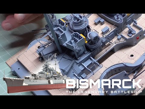 Agora Model's Bismarck The Legendary Battleship - Pack 11 - Stages 117-128