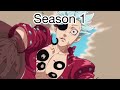 Seven Deadly Sins Fight | Season 1 and Season 3 Comparison
