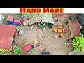 How To Make A Village House And Farm With Cow Shed And Cement Hand Made Horse Cart Ily Mini Toys