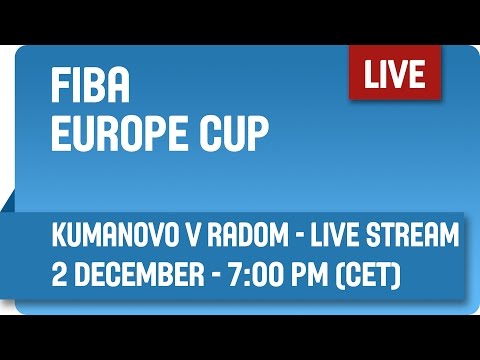 Kumanovo (MKD) v Rosa Radom (POL) - Full Game - Group J - FIBA Europe Cup
