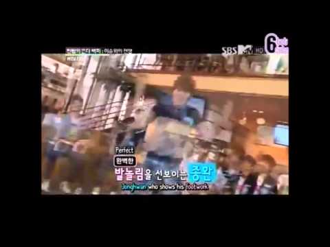 100% JongHwan dance to fiction ( BEAST )