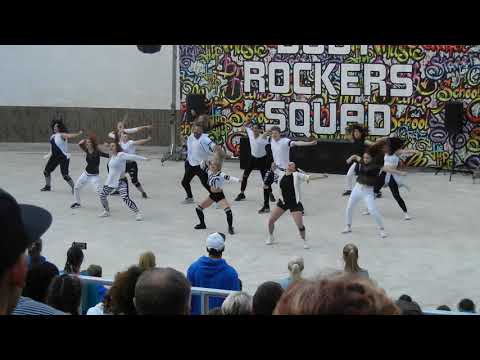 Akce Body Rockers Squad Boskovice, vystoupení M dance crew, 18.6.2017