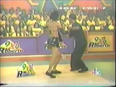 El diamante y maribel en el concuerso de 9x9 roberto part.1