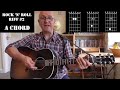 Tutorial 1 Acoustic Guitar 1950s Rock And Roll Rockabilly Jez Quayle