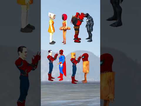 Detailed Guide to Animations in GTA V OMG Red Spiderman vs Tung Tung Sahur FACE SWITCH TTT 28