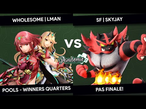 PAS Finale! - wholesome  LMan (Pyra) vs SF  Skyjay (Incineroar) - Pools Winners Quarters