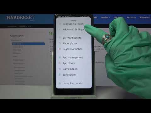How to Activate High Contrast Text on REALME 6i – Display Settings
