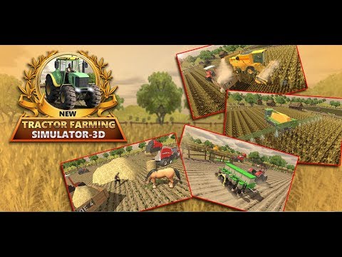 New Tractor Farming Simulator 3D - Farmer Story Video