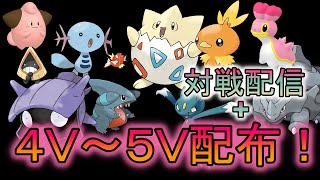 【ダイパリメイク】4V～5V配布してます～きがるにどうっぞ※概要欄必読